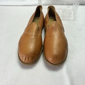 Yeminici Shoes Womens EU 40 Brown Leather Handmade Turkish Classic Slip-On